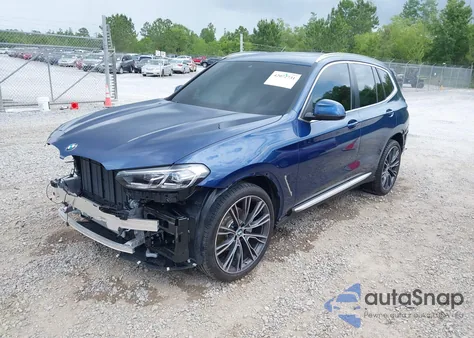 2024 BMW X3 Sdrive30I из США, поврежденный, VIN 5UX43DP00R9U75600
